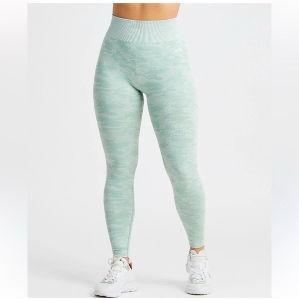 New Aybl Camo seamless leggings Green size small